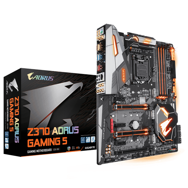 Motherboard Gigabyte Z370 AORUS Gaming 5 (rev. 1.0) | SOCKET LGA1151v2 _618S 